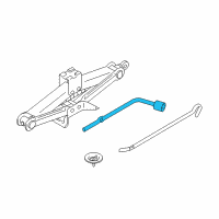 OEM Dodge Stratus Wrench-Wheel Lug Nut Diagram - MR244375