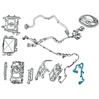 OEM Lincoln Aviator Cable Diagram - L1MZ-14300-A