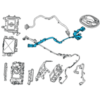 OEM 2021 Lincoln Aviator Cable Diagram - L1MZ-14290-M