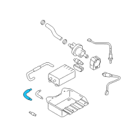 OEM 2004 Hyundai Tiburon Hose-Separator To Canister Diagram - 31473-2C550