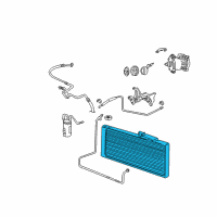 OEM Dodge Ram 3500 CONDENSER-A/C Diagram - 5086877AA