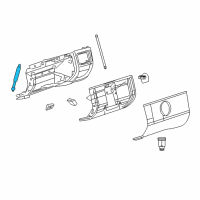 OEM 2004 Chrysler Crossfire Gas Prop Diagram - 5099512AA