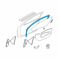 OEM Pontiac Grand Am Run Channel Diagram - 22623405