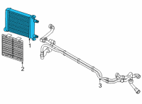 OEM 2022 BMW M235i xDrive Gran Coupe Radiator Diagram - 19117634565