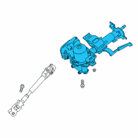 OEM Nissan Leaf Control Unit & Motor Assembly-Eps Diagram - 48811-5SA0B