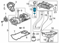 OEM Chevrolet Trailblazer Filler Tube Diagram - 12698498