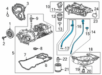 OEM 2021 Chevrolet Trailblazer Dipstick Diagram - 12701528