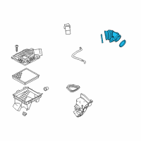 OEM 2017 Chevrolet Impala Outlet Tube Diagram - 20885923