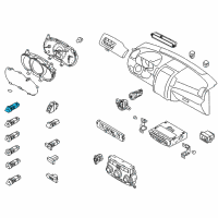 OEM 2012 Kia Sorento Switch Assembly-Rear Wiper Diagram - 937481U000