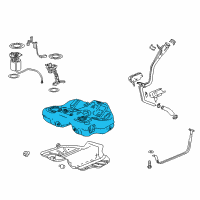 OEM 2015 Cadillac XTS Fuel Tank Diagram - 13245051