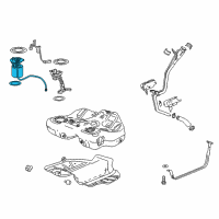 OEM 2014 Buick Regal Fuel Pump Diagram - 13518163