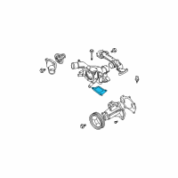 OEM 2008 Infiniti QX56 Gasket-Water Inlet Diagram - 13050-7S000