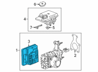 OEM 2021 GMC Yukon Control Module Diagram - 85125249