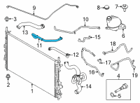 OEM 2021 Ford Transit-350 HOSE - HEATER WATER Diagram - LK4Z-18472-H