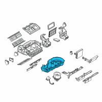 OEM Chevrolet Uplander Case-Blower Lower Diagram - 10364908