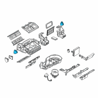 OEM Pontiac Montana Actuator Diagram - 10364929