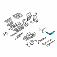 OEM 2005 Pontiac Montana Heater Asm Diagram - 15925712