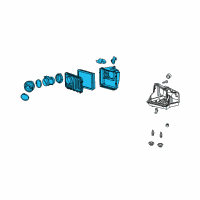 OEM Buick LaCrosse Housing Asm-Air Cleaner Upper Diagram - 10389509