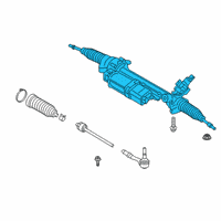 OEM 2022 BMW X5 STEERING GEAR, ELECTRIC Diagram - 32-10-5-A3C-144