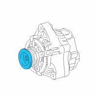 OEM Lexus RX330 Pulley Diagram - 27411-0A050