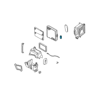 OEM 2004 Chevrolet Tracker Expansion Valve Diagram - 91176918