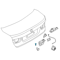 OEM 2013 BMW ActiveHybrid 3 Torx-Countersunk Screw Diagram - 07-14-7-177-066