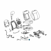 OEM Buick LaCrosse Lumbar Switch Diagram - 10327699