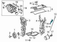 OEM 2018 Toyota Camry Guide Tube Diagram - 11452-F0010