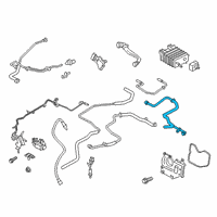 OEM 2019 Lincoln MKZ Tube Assembly Diagram - HG9Z-9D333-D