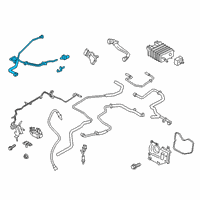 OEM 2015 Lincoln MKZ Hose Assembly Diagram - DG9Z-9D289-P