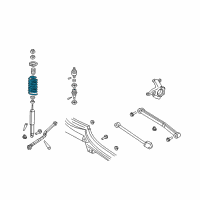 OEM Jeep Wrangler Front Coil Spring Diagram - 52126314AC