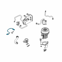 OEM BMW Z3 Oxygen Sensor Rear Diagram - 11-78-1-406-621