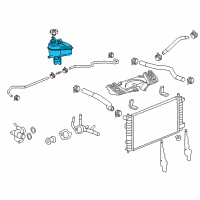 OEM 2014 Chevrolet Impala Limited Reservoir Diagram - 22774027