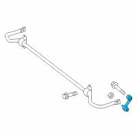 OEM 2017 Infiniti QX30 Rod Connecting, Rear STABILIZER Diagram - 56261-5DA1A