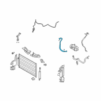 OEM 2014 Nissan Murano Hose-Flexible, High Diagram - 92490-1AA0A