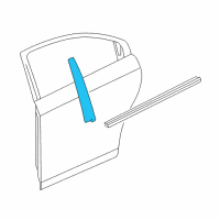 OEM 2013 Chevrolet Cruze Applique Diagram - 95492677