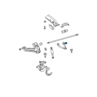 OEM Chevrolet K1500 Suburban Upper Control Arm Upper Bushing Diagram - 15607586