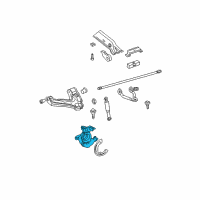 OEM 1999 Chevrolet K3500 Knuckle Steering Diagram - 18060567