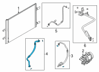 OEM Nissan Rogue Hose-Flexible, Low Diagram - 92480-6RR0B