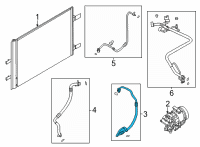 OEM Nissan Rogue Hose-Flexible, High Diagram - 92490-6RR0A