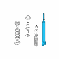 OEM 2005 Infiniti G35 ABSORBER Kit-Shock, Rear Diagram - 56210-AM926