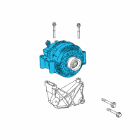 OEM 2004 Ford Explorer Alternator Diagram - 4U2Z-10V346-CXRM