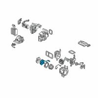 OEM Acura Motor Assembly, Blower Diagram - 79310-SL0-A02