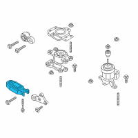 OEM 2015 Ford Edge Torsion Damper Diagram - DP5Z-6068-H