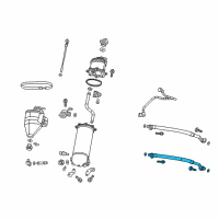 OEM 2019 Chevrolet Corvette Outlet Hose Diagram - 23299435