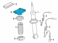 OEM 2021 BMW X5 GUIDE SUPPORT Diagram - 33-50-8-092-148