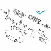 OEM Ford Transit-350 HD Extension Pipe Diagram - CK4Z-5K238-A