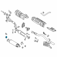 OEM 2015 Ford Transit-350 HD Muffler Insulator Diagram - CK4Z-5A262-E