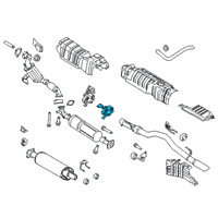 OEM 2019 Ford Transit-350 HD Rear Bracket Diagram - GK4Z-5A242-A