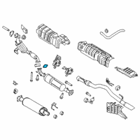 OEM 2015 Ford Transit-150 Converter Gasket Diagram - CK4Z-9450-A